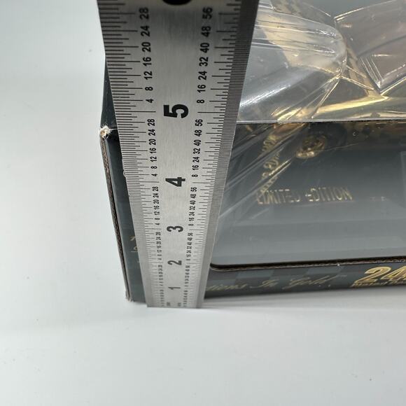 Snap-on 24k Gold Plated Die Cast 1:24 Limited Edition 1998 Never opened - Picture 6 of 11